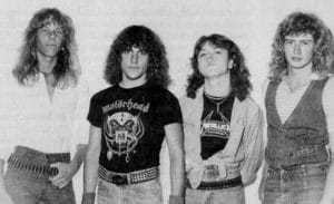 Metallica avec Dave Mustain