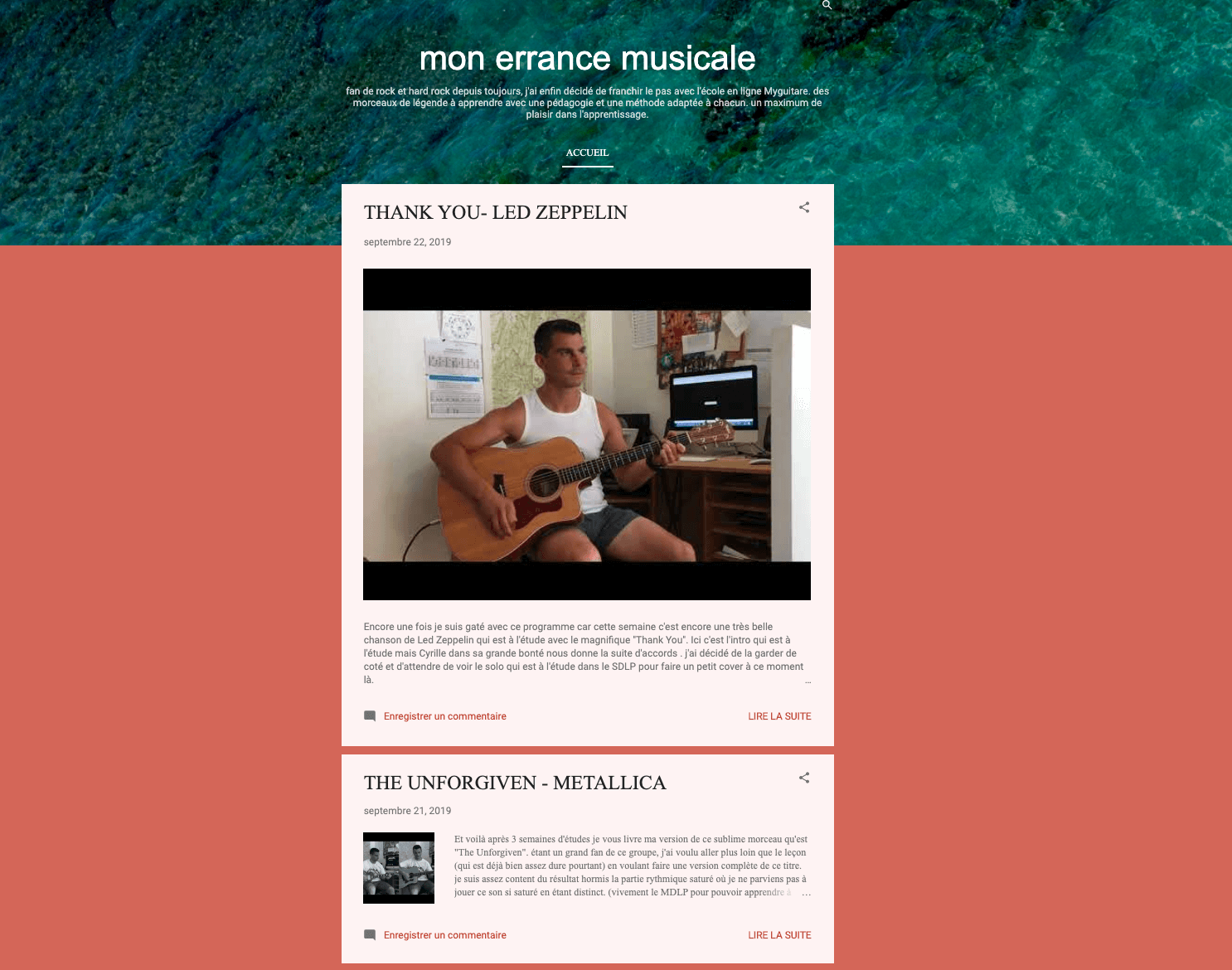 Blog myguitariste michel