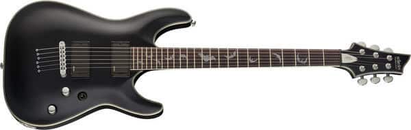 Schecter Damien Platinum 6, guitare avec un gros son métal