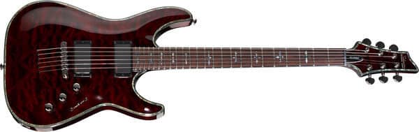 schecter-hellraiser-C-1, guitare métal parfaite pour le shred