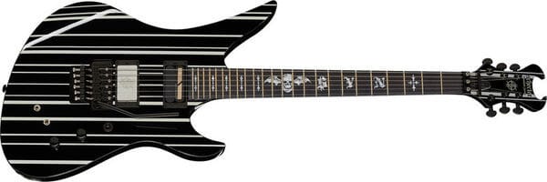 Schecter Synyster Gates custom S, guitare métal haut de gamme signé Avenged Sevenfold