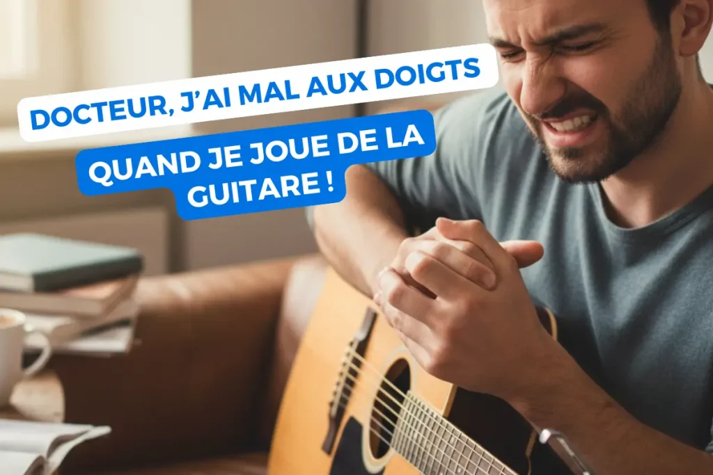 Mal aux doigts à la guitare